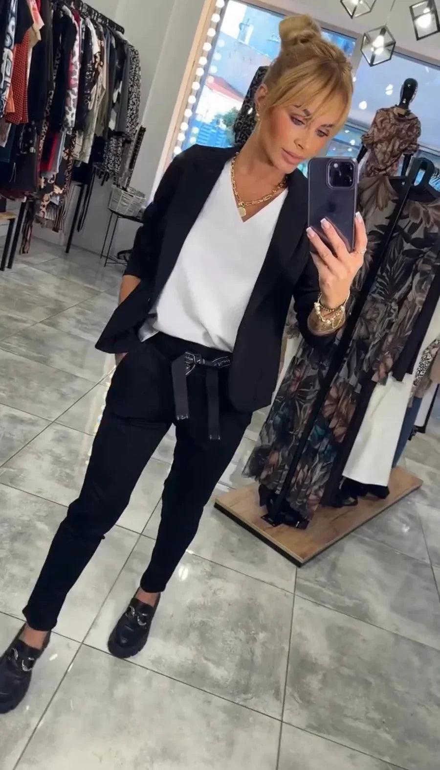 Valorine™ | Måttsytt Set med Mjuk Blazer och Lätta Joggingbyxor