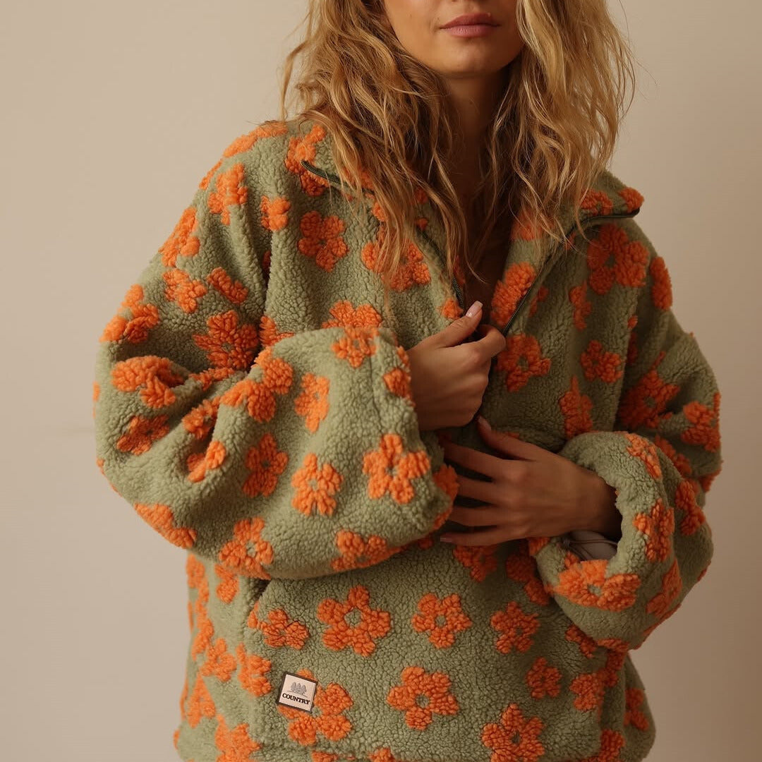 Valorine™ | Långärmad luvtröja i fleece