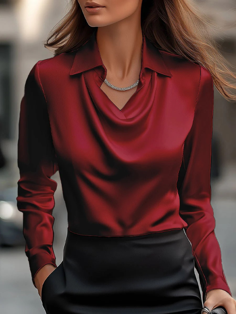 Valorine™ | SATINDRAPERAD BLUS