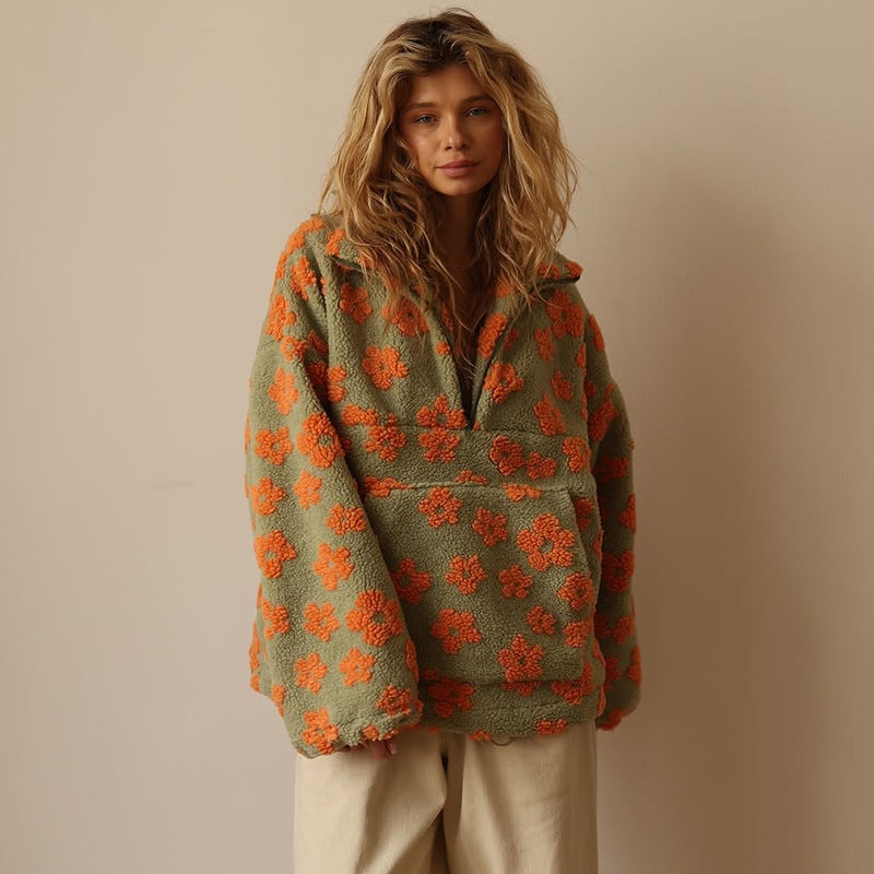 Valorine™ | Långärmad luvtröja i fleece