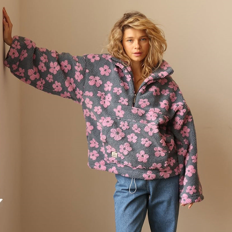 Valorine™ | Långärmad luvtröja i fleece