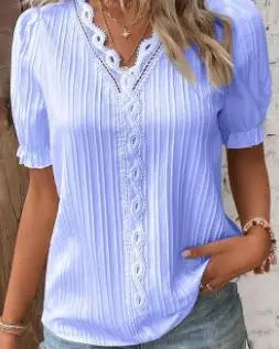 Valorine™ |  – Feminin topp med spetsdetaljer