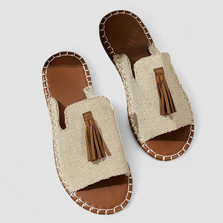 Valorine™ | Leena - Bekväma och Platta Ortopediska Sandaler