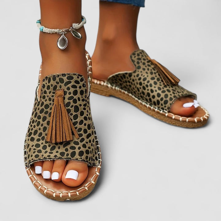 Valorine™ | Leena - Bekväma och Platta Ortopediska Sandaler