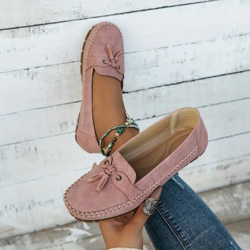 Valorine™ | Ingrid - Ortopediska Vintage Loafers