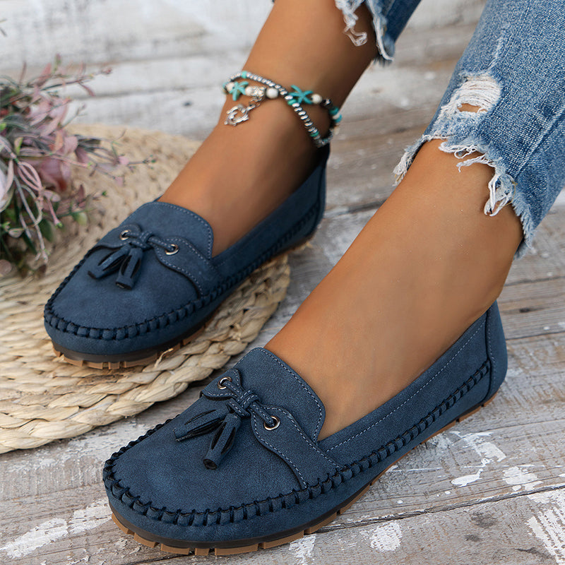 Valorine™ | Ingrid - Ortopediska Vintage Loafers