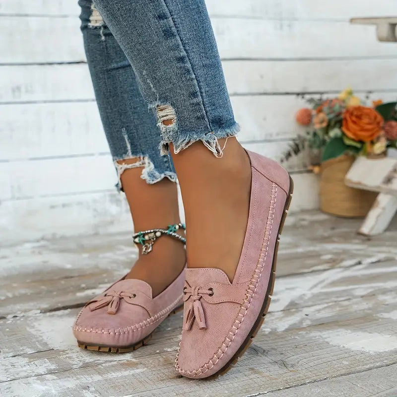 Valorine™ | Ingrid - Ortopediska Vintage Loafers