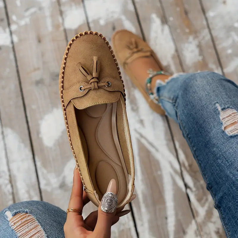 Valorine™ | Ingrid - Ortopediska Vintage Loafers