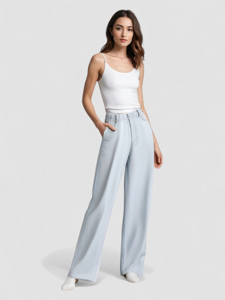 Valorine™ | Utställda Jeans Blå Glaciär