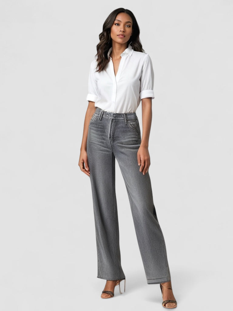 Valorine™ | Grå Utställd Jeans