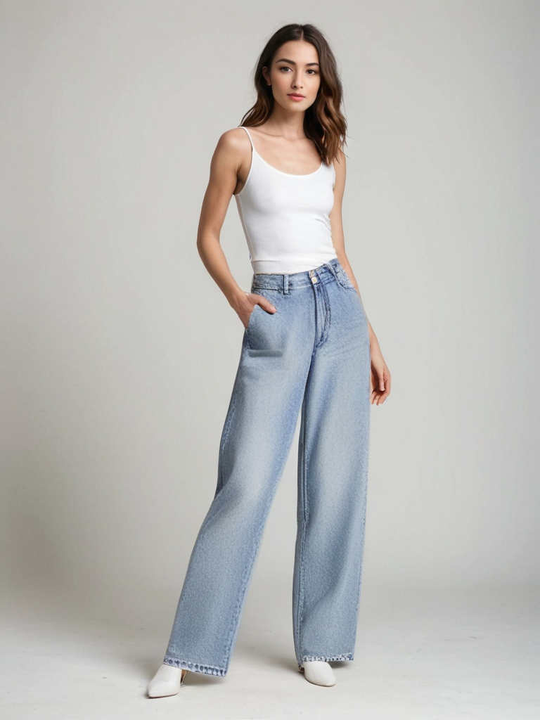 Valorine™ | Jean Patchwork Zerstört