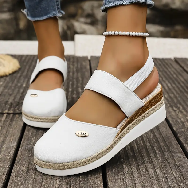 Valorine™ | Antonia - Ortopediska Sandaler med Platå, Ventilerande och Avslappnade