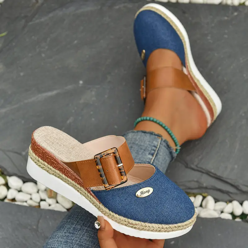 Valorine™ | Antonia - Ortopediska Sandaler med Platå, Ventilerande och Avslappnade