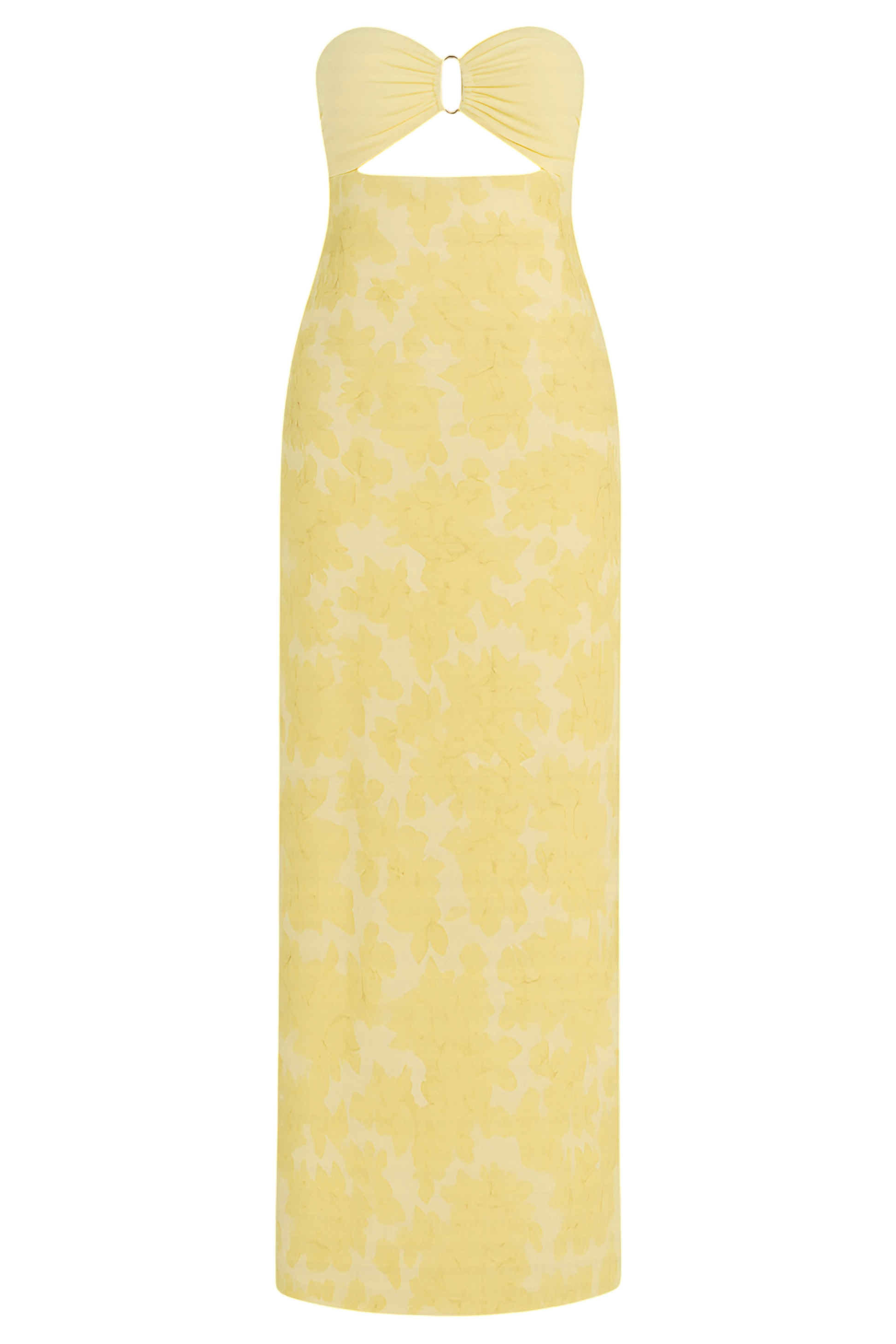 Valorine™ - Gul Tropicanne Klänning