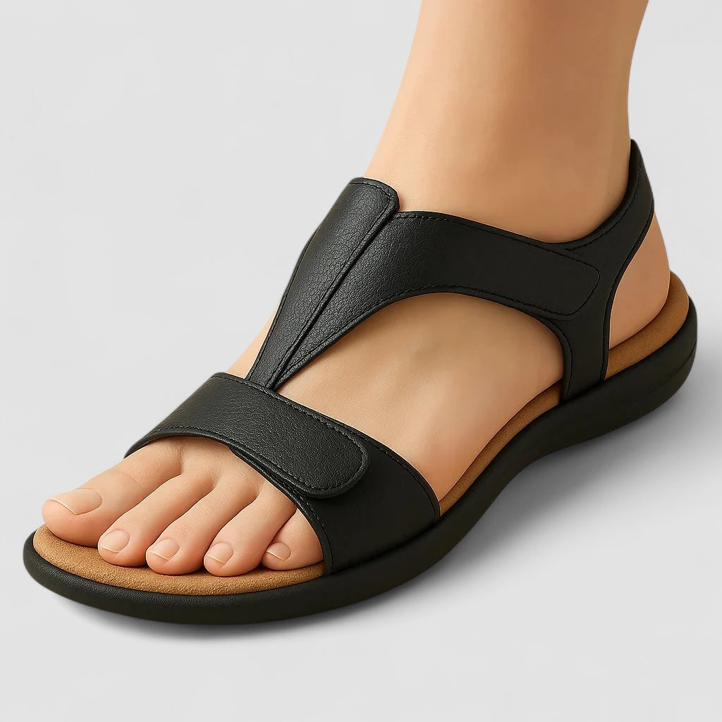 Valorine™ | Richmond sandal med komfortabel kilklack