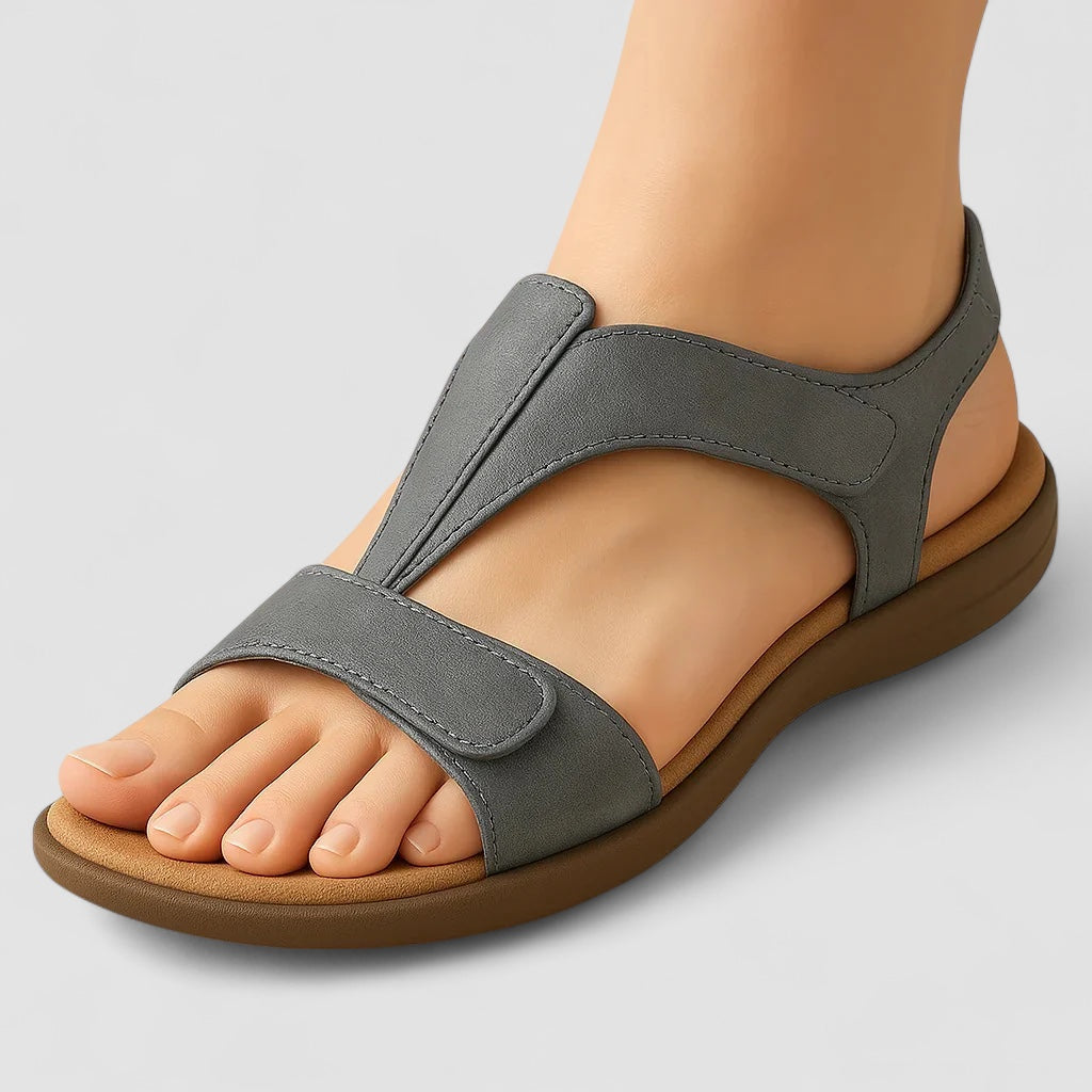 Valorine™ | Richmond sandal med komfortabel kilklack