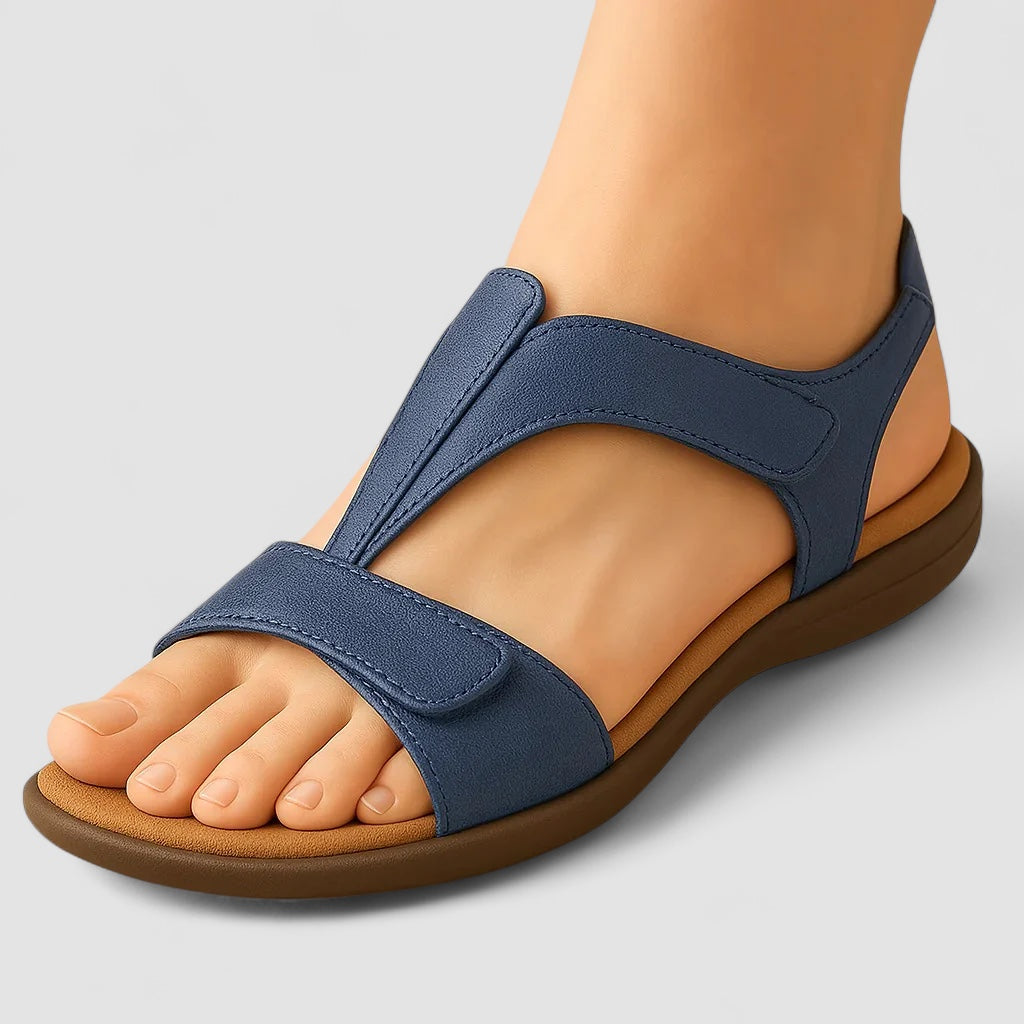 Valorine™ | Richmond sandal med komfortabel kilklack