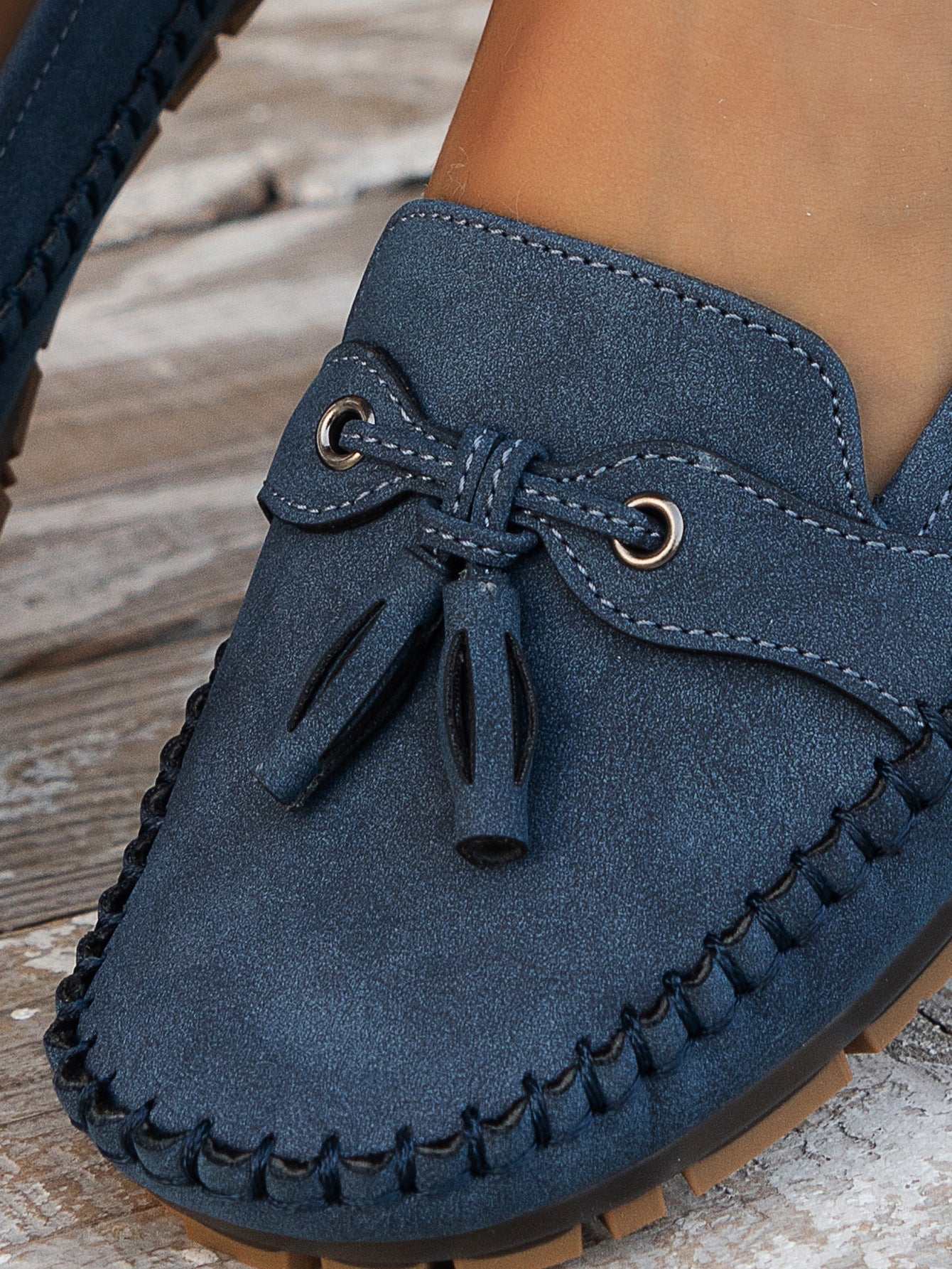 Valorine™ | Ingrid - Ortopediska Vintage Loafers