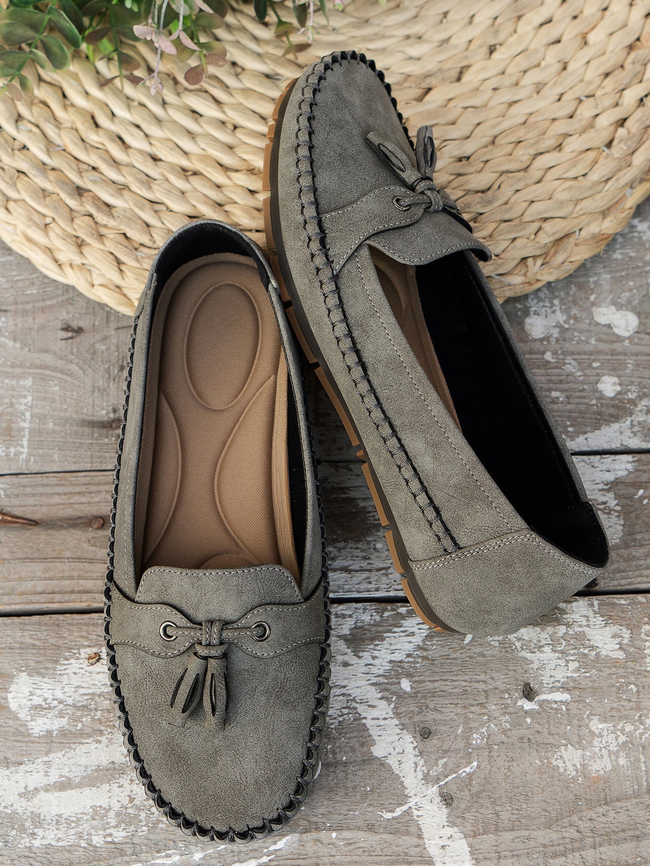 Valorine™ | Ingrid - Ortopediska Vintage Loafers
