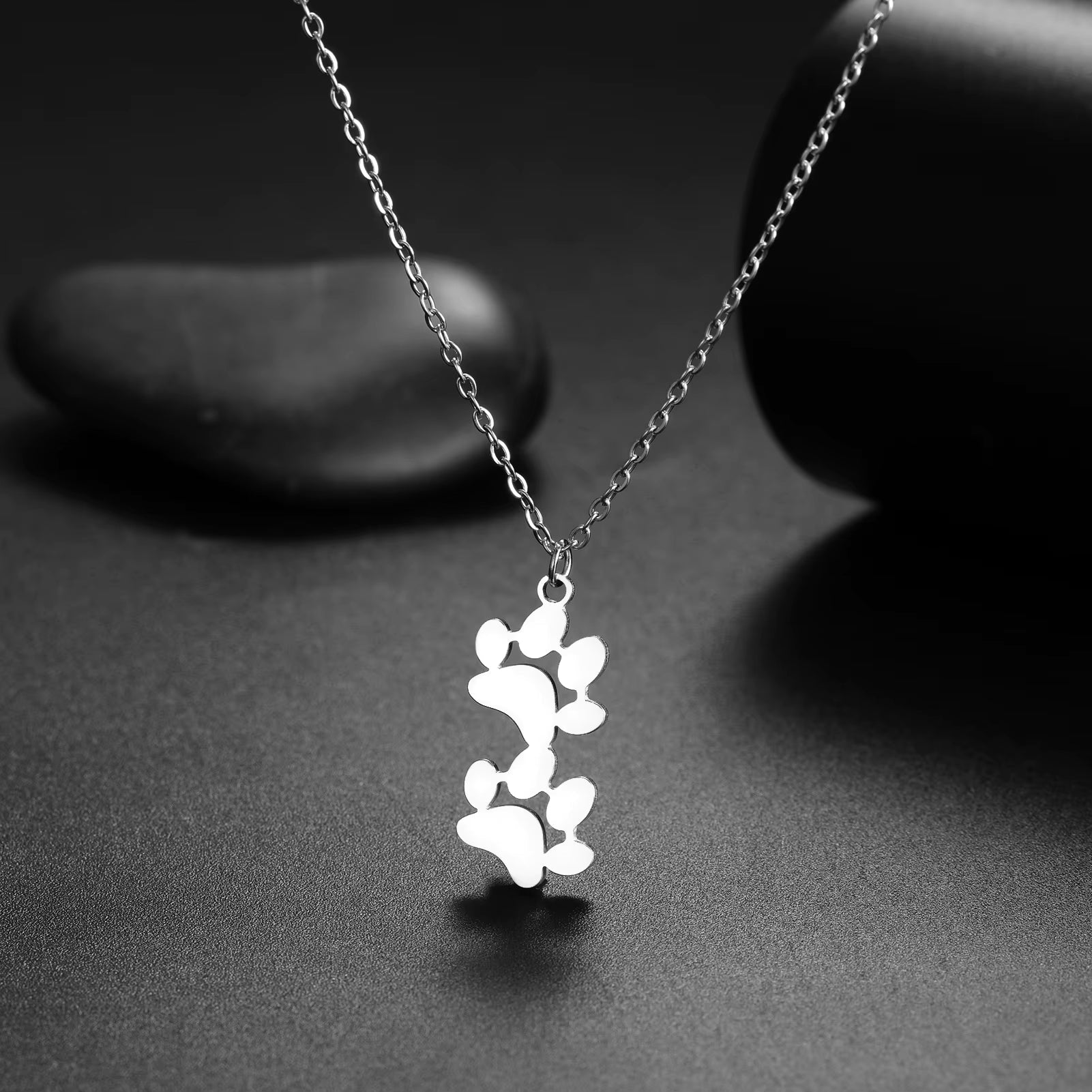 Valorine™ | Min Pälsvän – Halsband med Tassavtryck