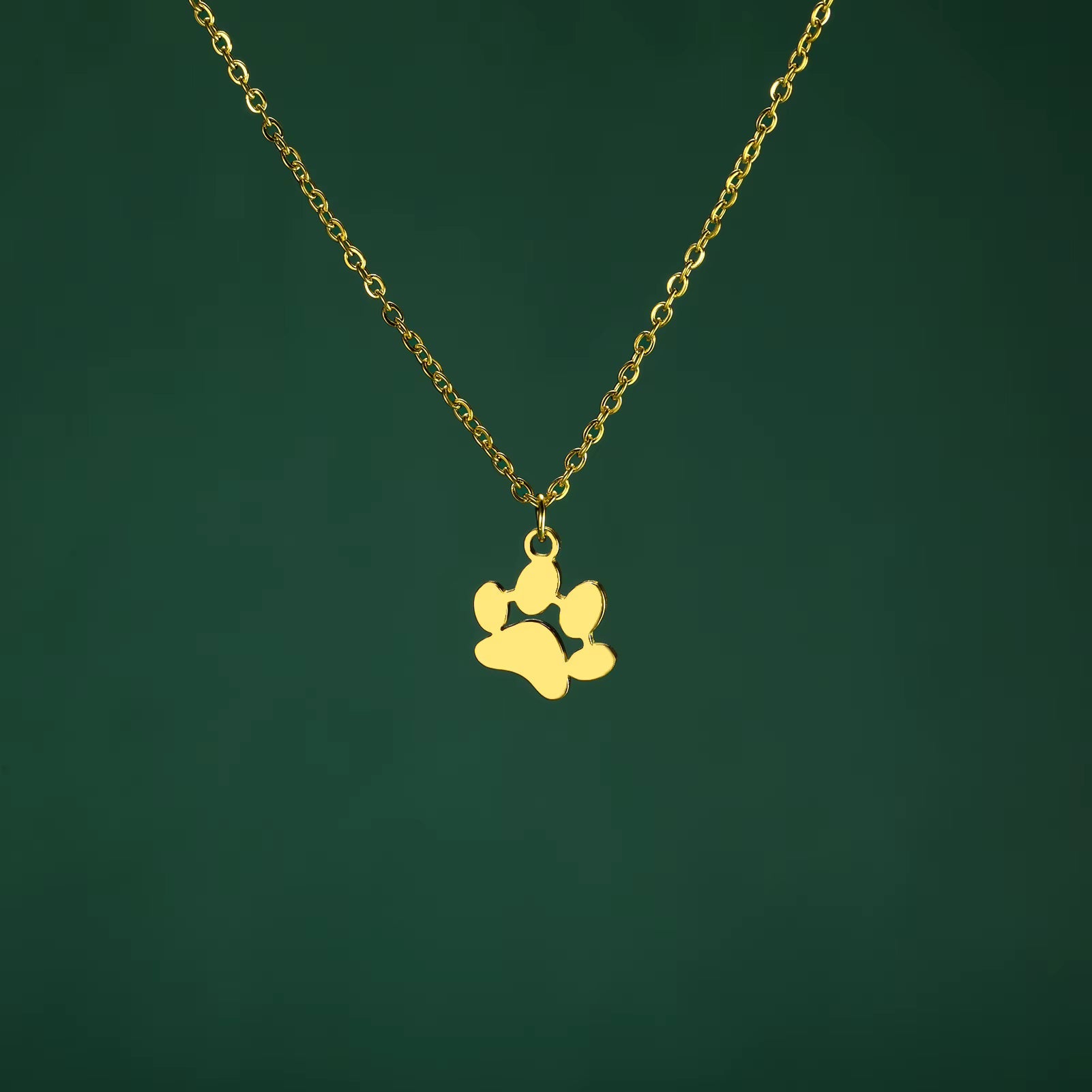 Valorine™ | Min Pälsvän – Halsband med Tassavtryck