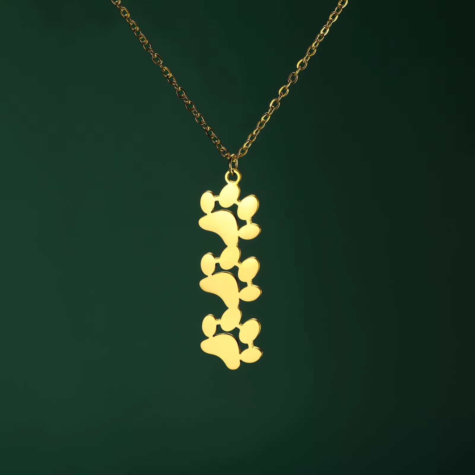 Valorine™ | Min Pälsvän – Halsband med Tassavtryck