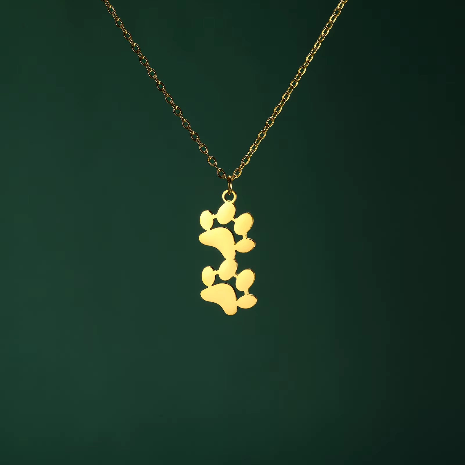 Valorine™ | Min Pälsvän – Halsband med Tassavtryck