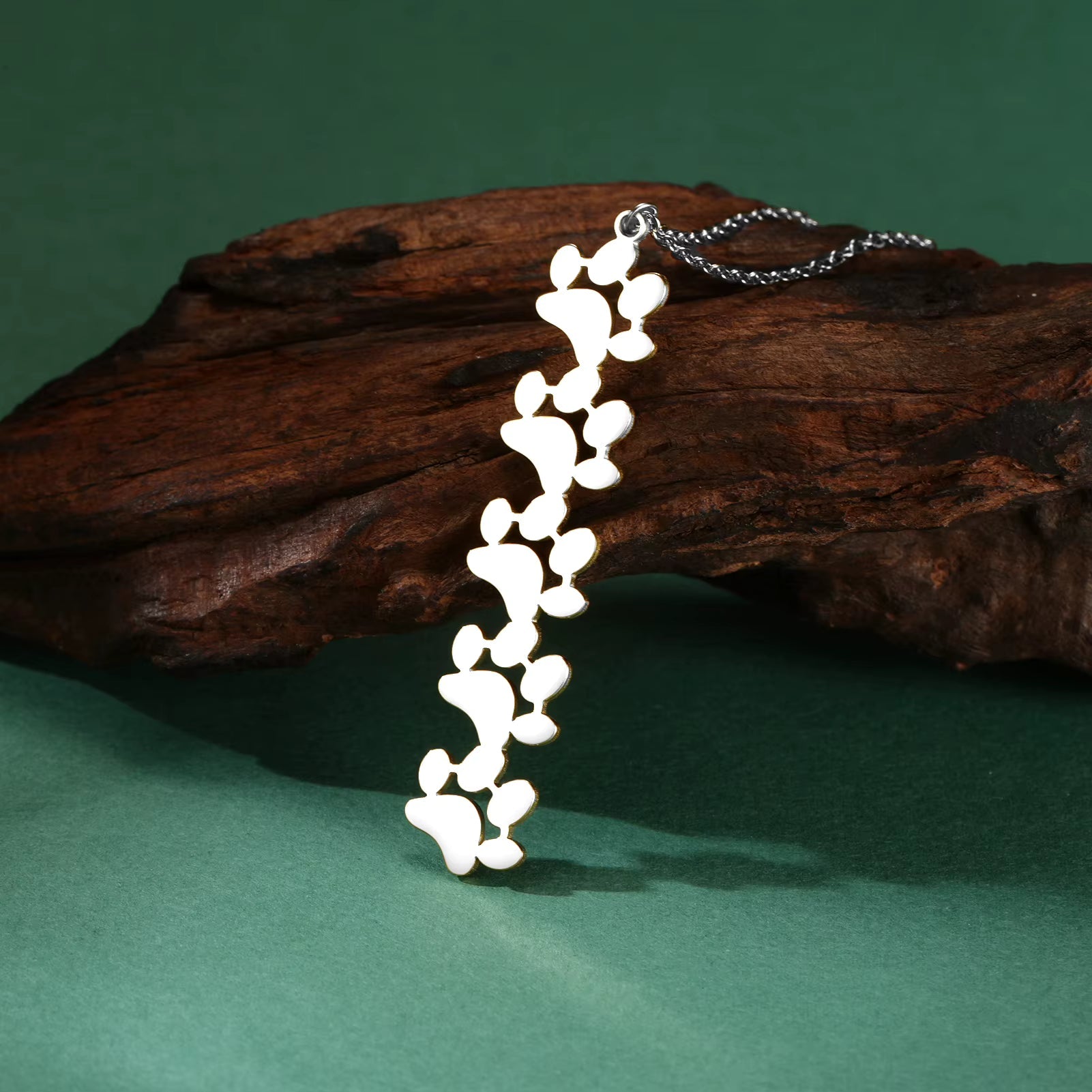 Valorine™ | Min Pälsvän – Halsband med Tassavtryck
