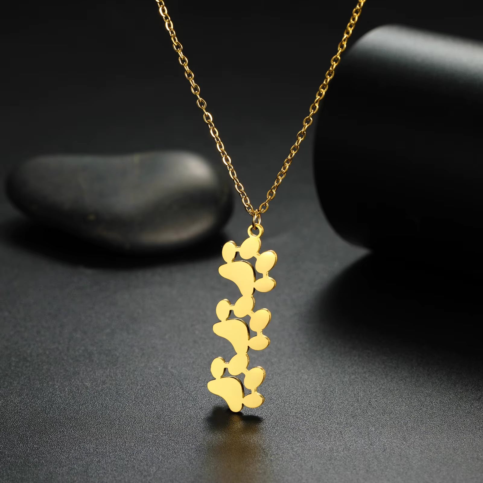 Valorine™ | Min Pälsvän – Halsband med Tassavtryck