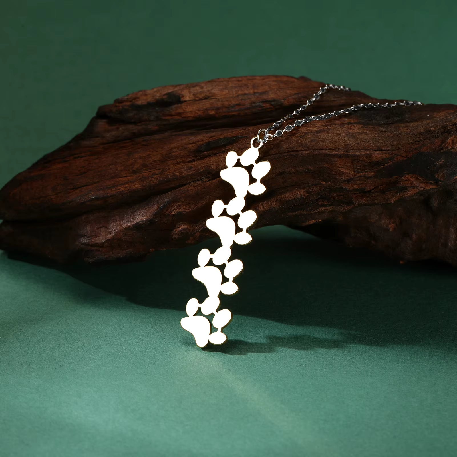 Valorine™ | Min Pälsvän – Halsband med Tassavtryck