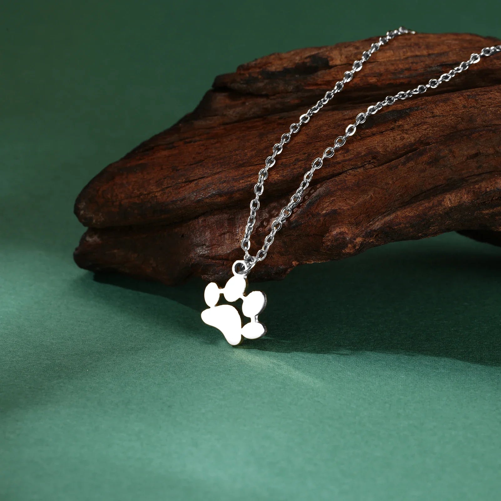 Valorine™ | Min Pälsvän – Halsband med Tassavtryck