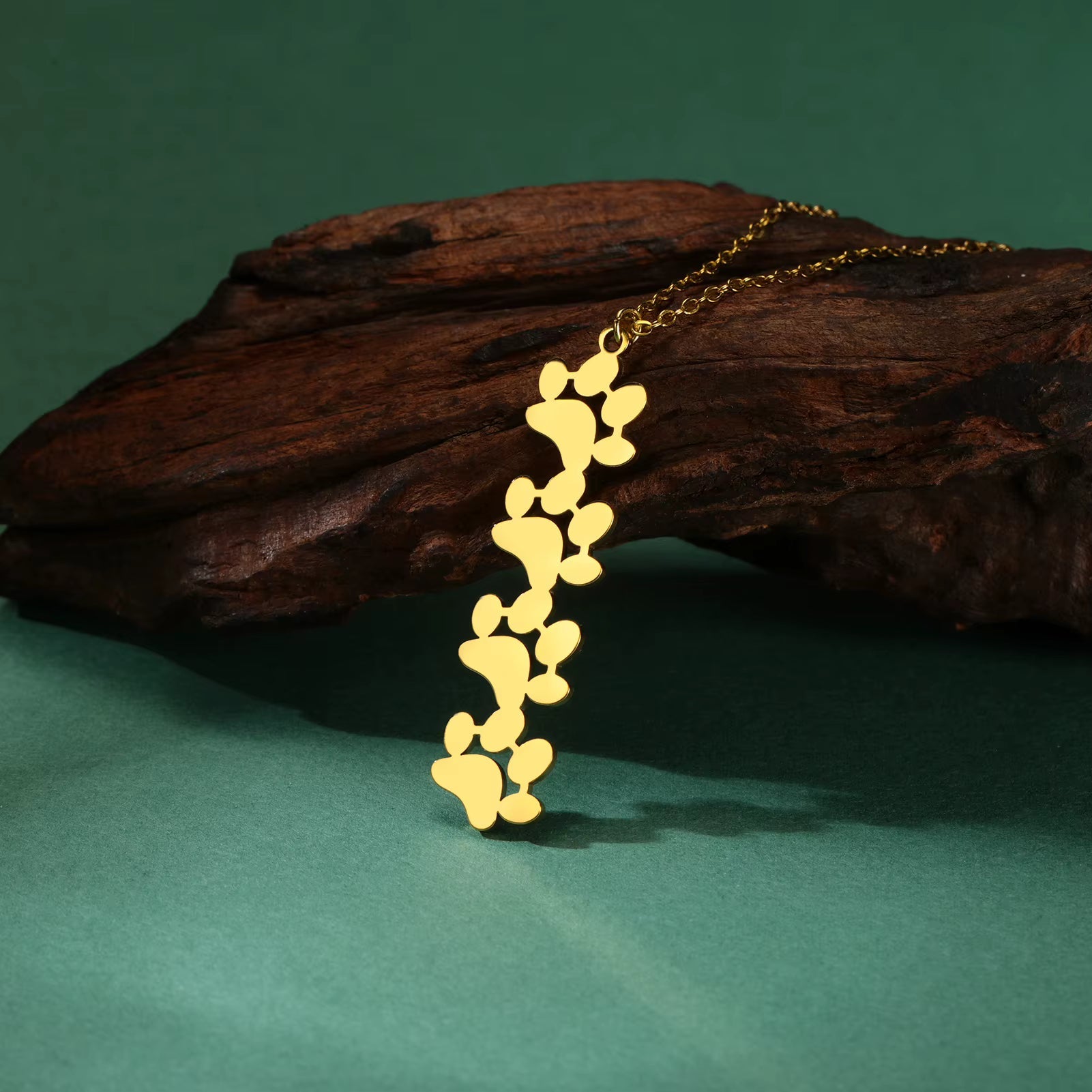 Valorine™ | Min Pälsvän – Halsband med Tassavtryck