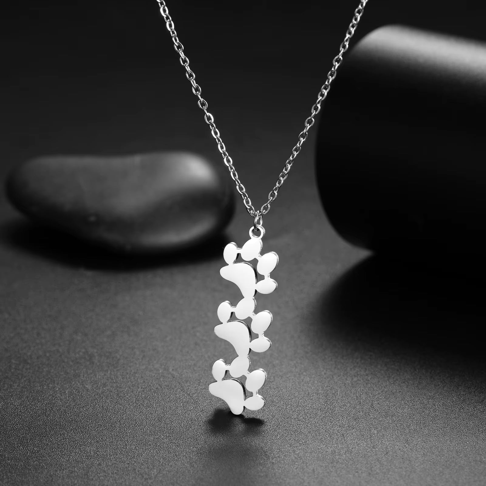 Valorine™ | Min Pälsvän – Halsband med Tassavtryck
