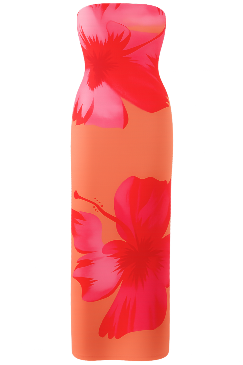 Valorine™ - Orange Amara Klänning