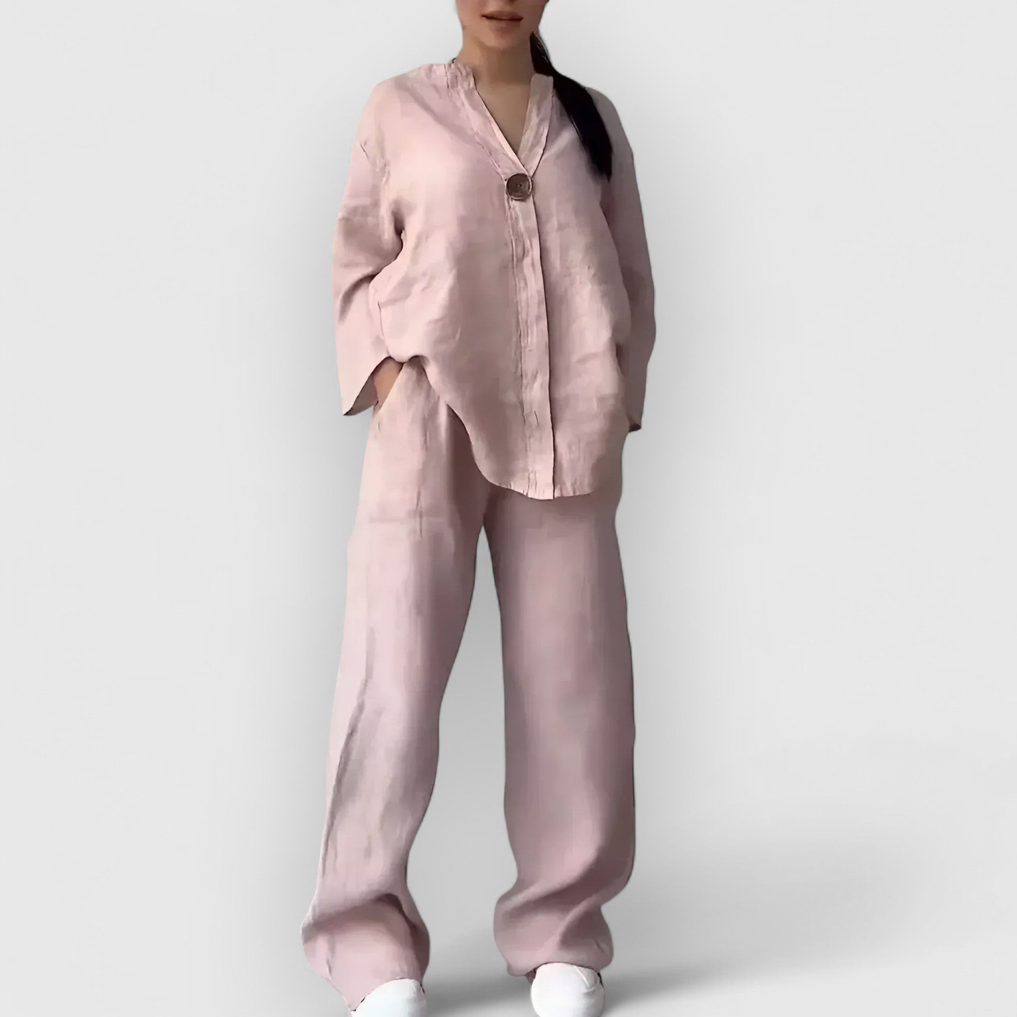 Valorine™ | Margherita – Tvådelat linneset i avslappnad, elegant stil