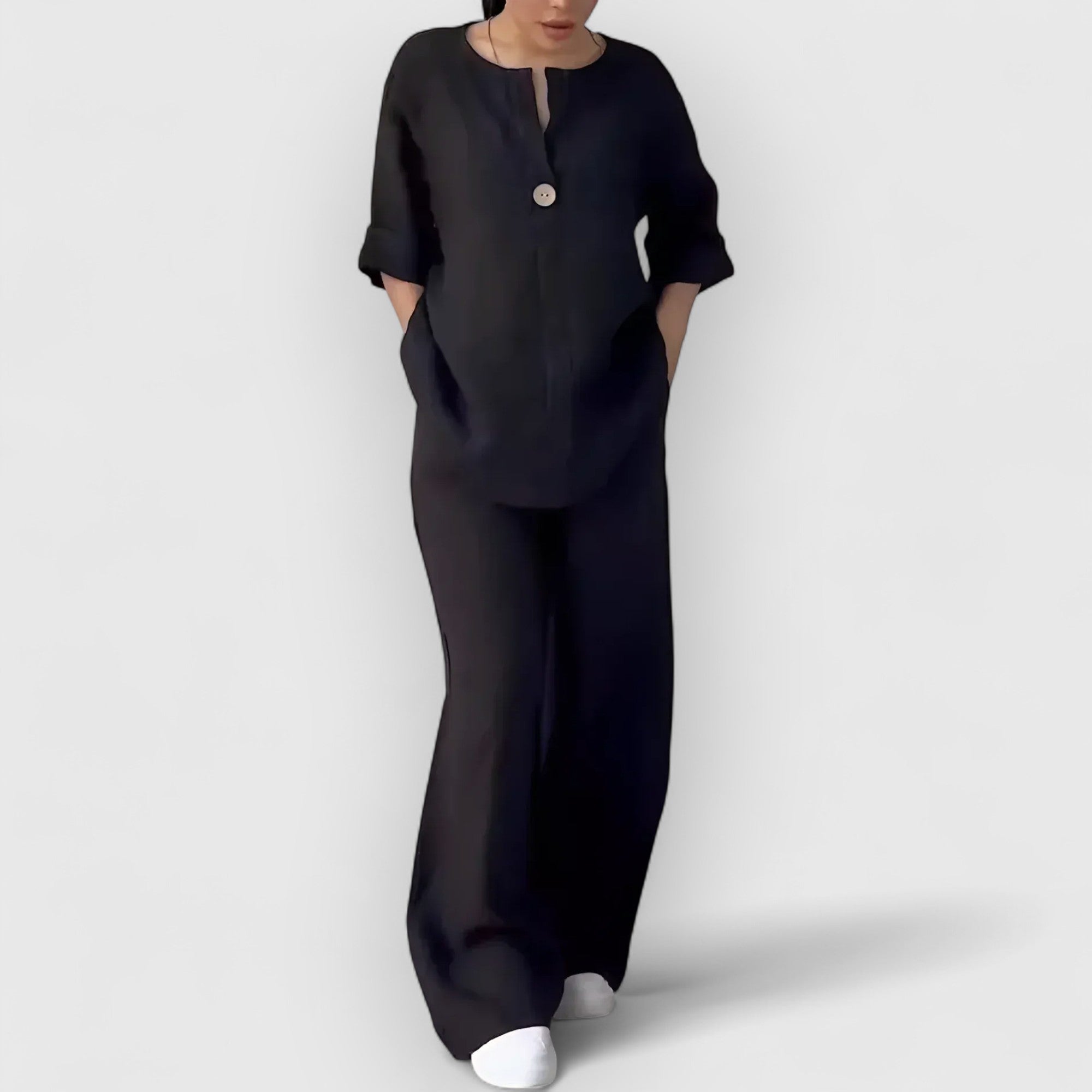 Valorine™ | Margherita – Tvådelat linneset i avslappnad, elegant stil