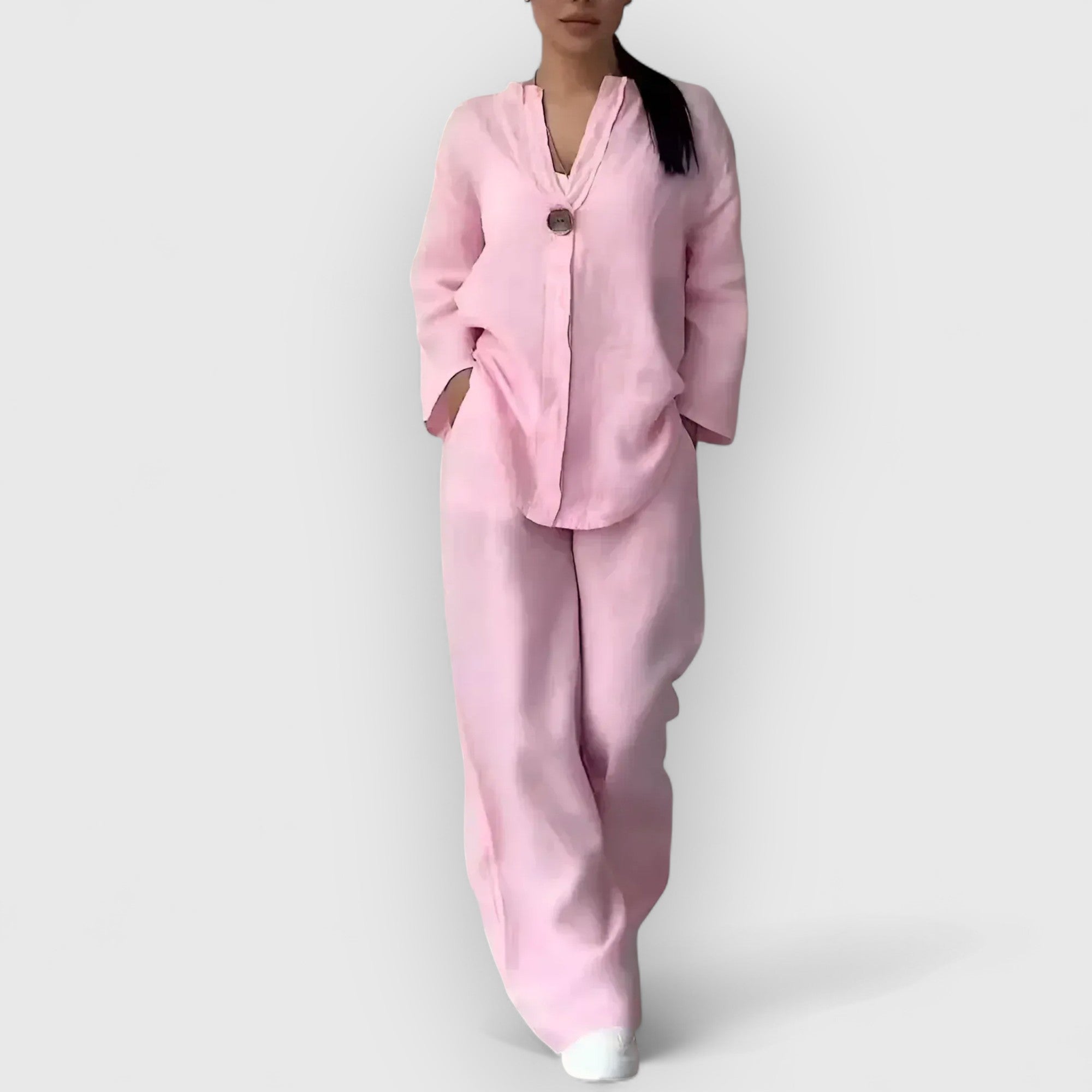 Valorine™ | Margherita – Tvådelat linneset i avslappnad, elegant stil
