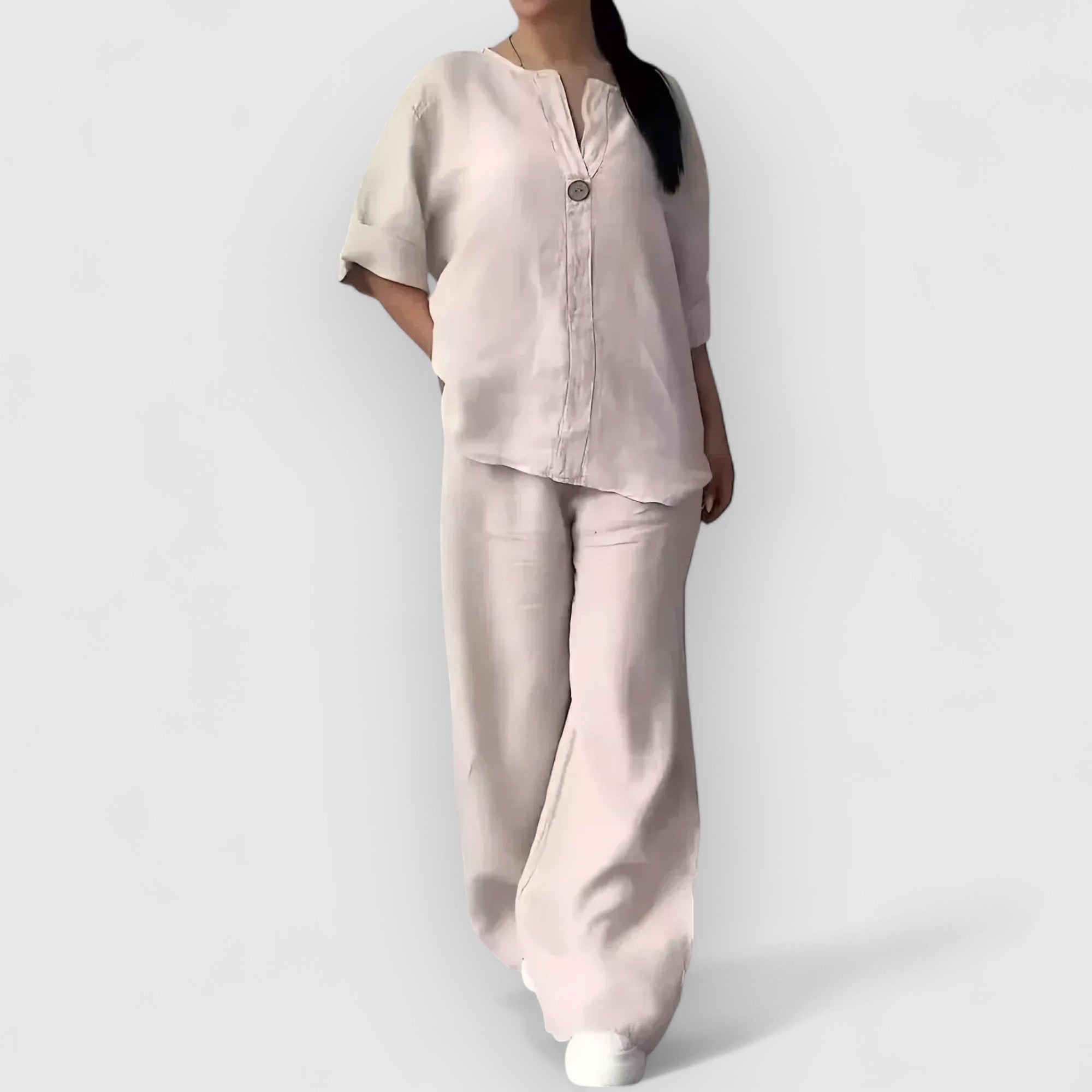 Valorine™ | Margherita – Tvådelat linneset i avslappnad, elegant stil