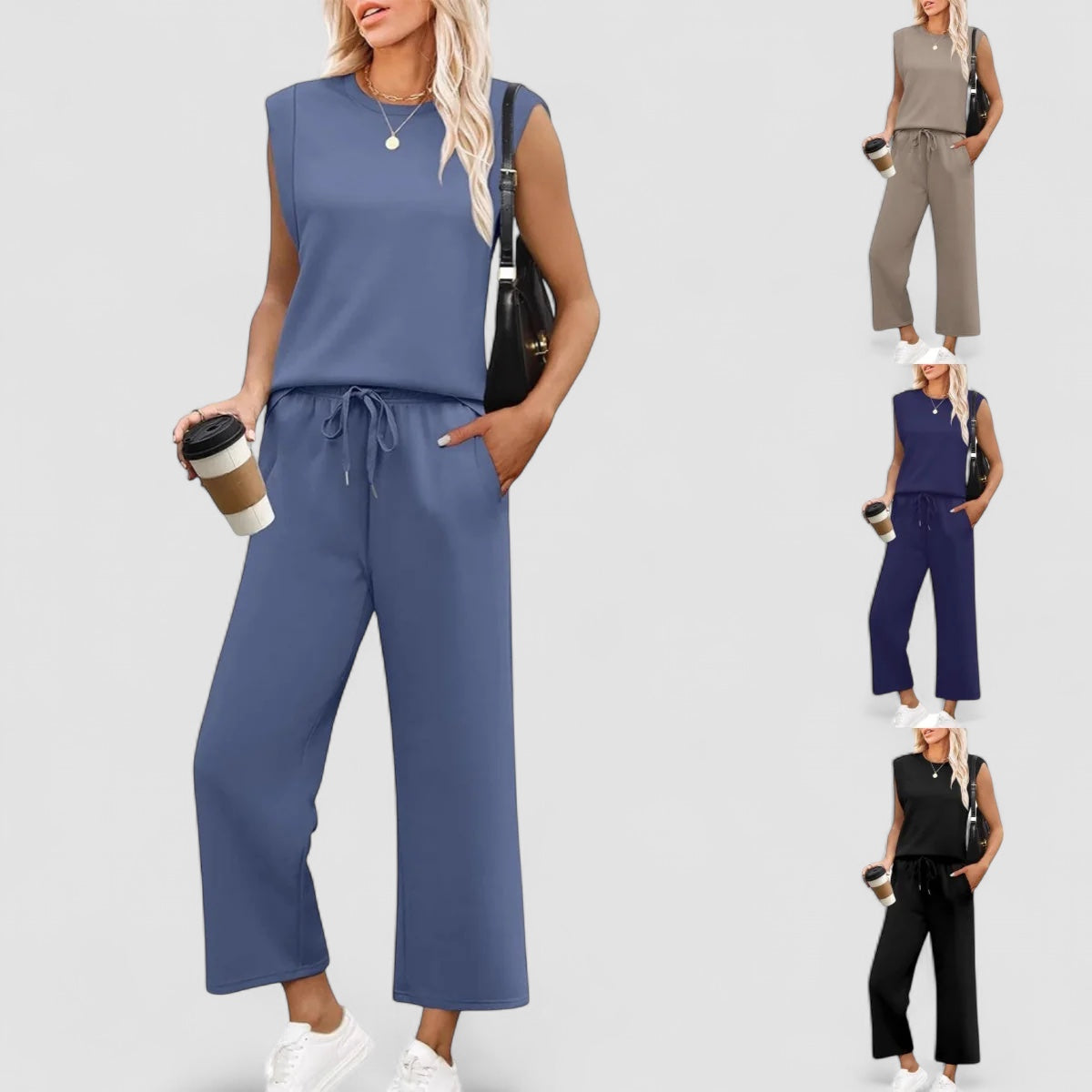 Valorine™ | Ania - Tvådelat Damset – Mjukt, Elegant och Stilsäkert