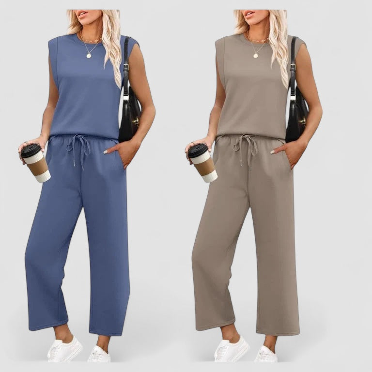 Valorine™ | Ania - Tvådelat Damset – Mjukt, Elegant och Stilsäkert